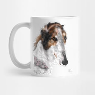 Beautiful Borzoi Russian Wolfhound Mug